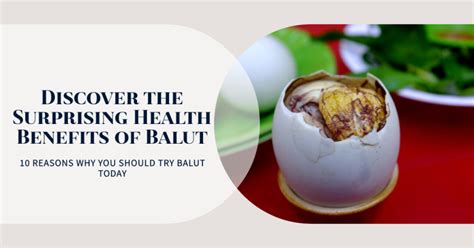 benefits of balut for pregnant|Amazing Benefits of Eating Balut .
